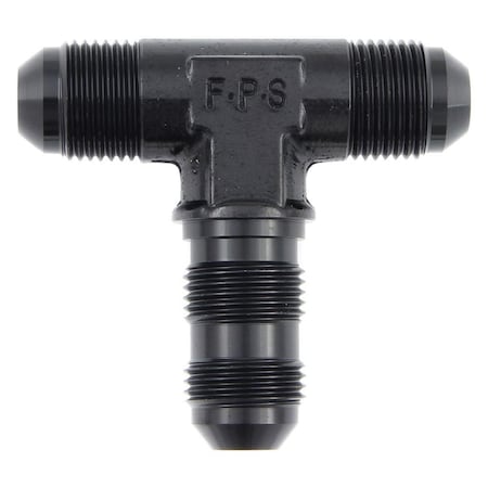 Fragola 483403-BL -3 AN Bulkhead Tee Fitting - Black FRG483403-BL