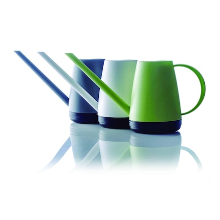 Crescent Garden Cleo Houseplant Watering Can Assorted Colors, Lime, Snow, Flint, 10PK AZ181288C