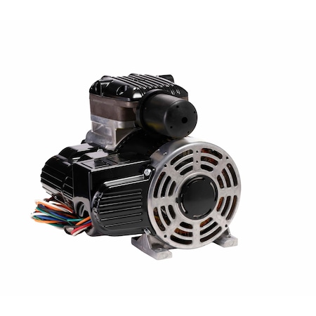 Gast Rocking Piston Vacuum Pump, 7-5/16"W 86R142-P001B-N270X