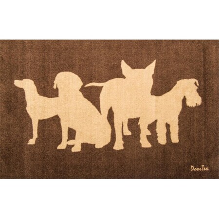 Petpride Doortex Home Matting Solutions 24 x 39 in. Dog Rectangular Wash Room Mat PE294175