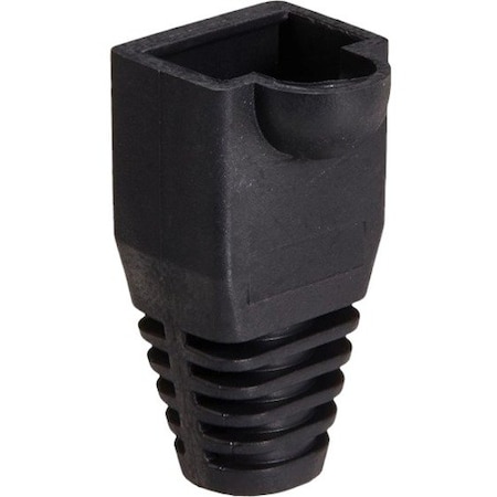 Platinum Tools RJ45 BOOT, 6.5MM MAX OD, BLACK. PKG 100PC/BAG. 105083