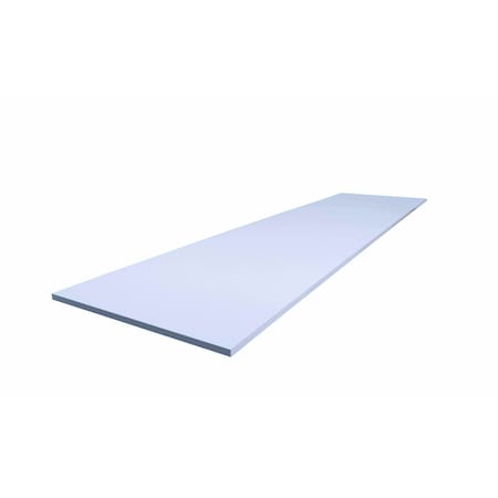 Cambridge Radiance 12 in. W x 36 in. H Slab Wall Cabinet End Panel in White Gloss WEP36-WG