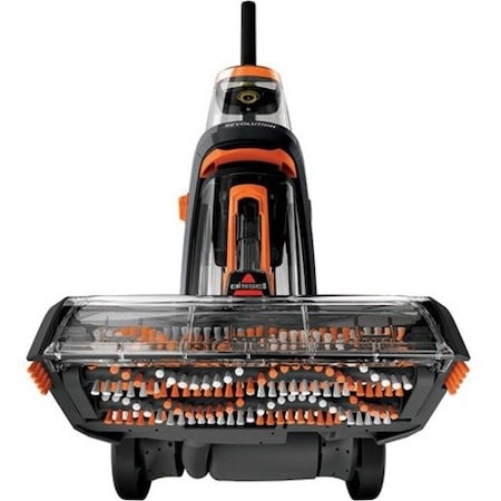 Bissell ProHeat 2X Revolution Bagless Carpet Cleaner 6.8 amps Standard Orange 3579