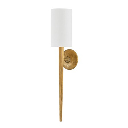 Corbett Lighting Anthia 1 Light Wall Sconce 4.75 In. Vintage Brass 438-26-VB