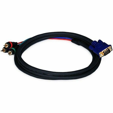 Monoprice VGA TO 3 RCA CPNT VIDEO CABLE 6FT 2170