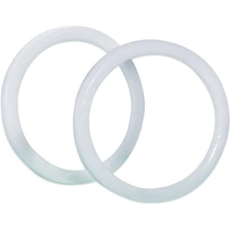 Box Packaging Locking Rings 1 Gal. Paint Can White 100/Pack HAZ1082