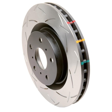 Captain Cold 2015 Ford Mustang EcoBoost GT without Brembo Calipers Rear Slotted 4000 Series Rotor CA3887377