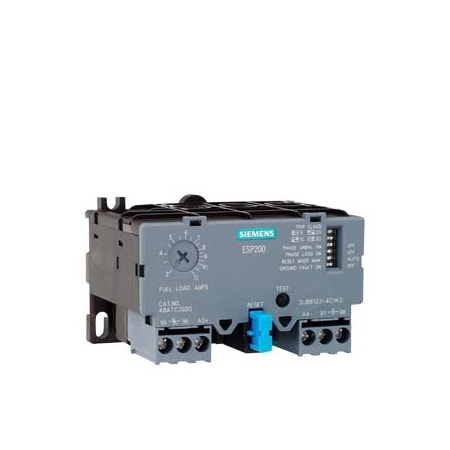Siemens Overload Relay, 1NC/1NO, 3 A Min current, 12 A Max current, 690V AC 3UB81234CW2