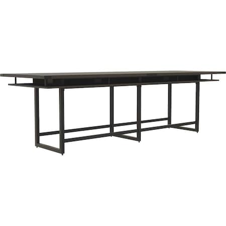 Mirella Conference Table, Steel Frame, Black MRH12STO