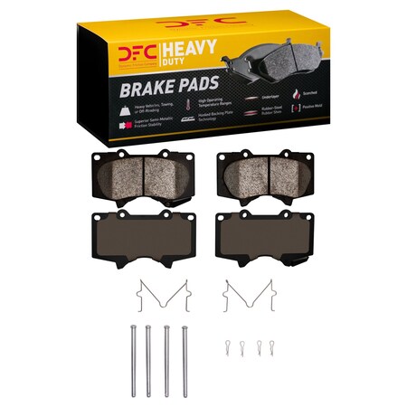 Dfc Heavy Duty Disc Brake Pad Set,  1214-0976-01