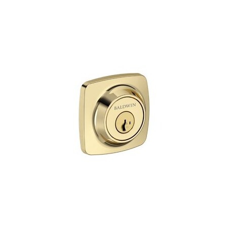 Baldwin Residential Deadbolts Single Cylinder Reversible Non-Lacquered Brass SCSSD031SMC