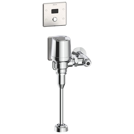 Delta Commercial 81T WMS Electronic Exposed Urinal Flush Valve with Wallmount Sensor - Hardwire Operated 81T231-WMSHWA