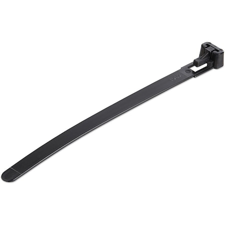 Startech.Com 5in Reusable Cable Ties, Nylon, 100 Pack CBMZTRB5BK