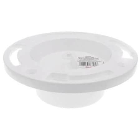 Oatey FLANGE CLOSET PVC W/TEST CAP 3IN OR 4IN 43505