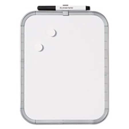 Alfred Music Magnetic Dry Erase Board, 11 x 17, White Plastic Frame SW41663