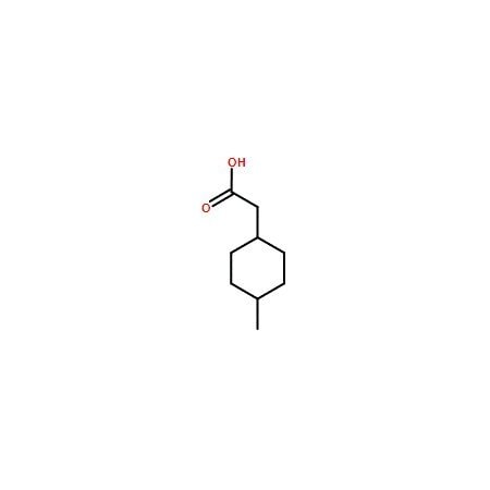 Ak Scientific 4-Methylcyclohexaneacetic acid, mixture of cis and trans (25g), CAS 6603-71-0 1775AL-25g