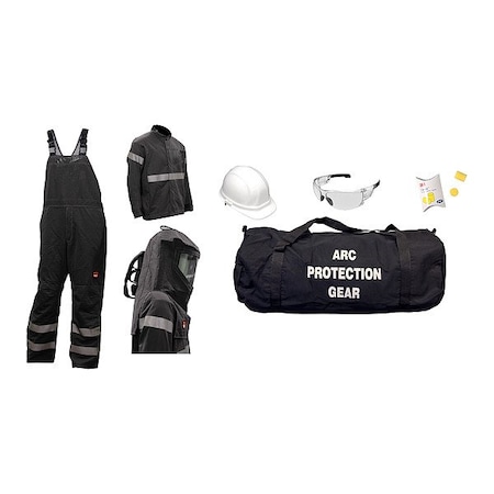Mechanix Wear Premium Jacket and Bib Kit, 2XL, Black AG40-GP-2XL-NG-FAN