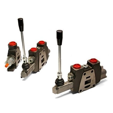 Chief PC100 Sectional Valve Work Section, 4 Way 3 Pos, Motor, Spring Center 4106885