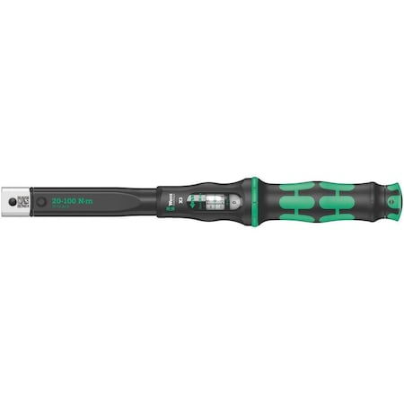 Wera Click-Torque X 3 torque wrench for insert tools, 20-100 Nm, 9x12 x 20-100 Nm 5075653001