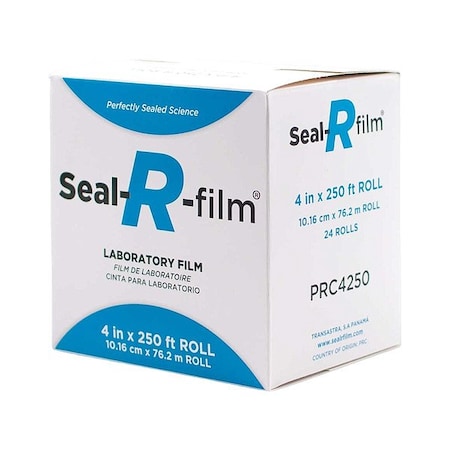 Globe Scientific Sealing Film, Clear, 250 ft L, Non-Sterile SRF-PRC4250