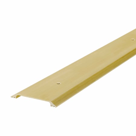 M-D Building Products 2-1/2 in. x 1/4 in. x 36 in. Gold Aluminum Flat Profile Threshold for Interior Doorways 09613