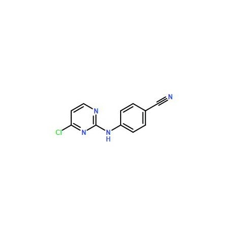 Ak Scientific 4-(4-Chloropyrimidin-2-ylamino)benzonitrile (25g), CAS 244768-32-9 Y8418-25g