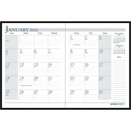 House Of Doolittle 14-Month Planner, Ruled, 7 x 10 In. HOD260602