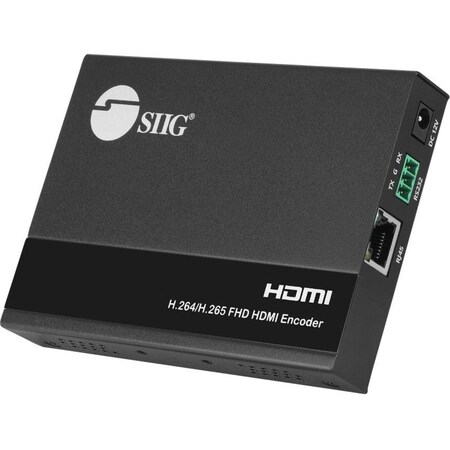 Siig HDMI VIDEO H.264 H.265 IPTV ENCODER CE-H27511-S1