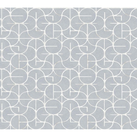 York Wallcoverings Looking Glass Chambray Wallpaper FM1106