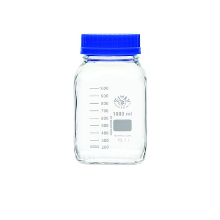 United Scientific Media/Storage Bottles, Wide Mouth, PK 10 BSWM1000