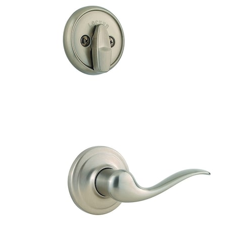 Kwikset Right Hand Tustin Lever Interior Single Cylinder Handleset Trim for Both 800 and 687 Series 966TNLRH-15.UNIV