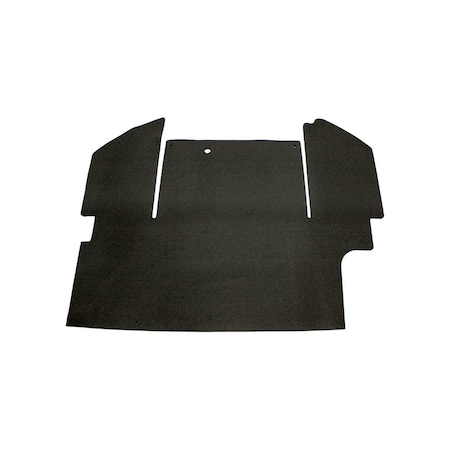 K&M Mfg Floor Mat for John Deere 30 Series Early or Late Tractors 3/8-In. Thick Black Rubber 4321