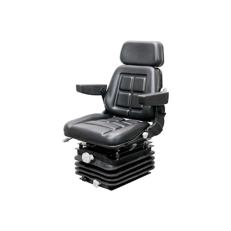 Uni Pro Case IH 5100 Series Maxxum 1004 Mechanical Suspension Seat Kit Black Vinyl 6543