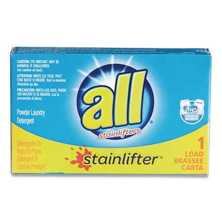 All Laundry Detergent, 1.8 oz Vend-Box, Powder, Unscented, 100 PK VEN 2979267