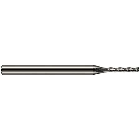 Harvey Tool 0.0470in (3/64) Cutter DIA x 0.2810in (9/32) Length of Cut Carbide Square End Mill, 4 Flutes 12547