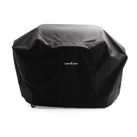 Camp Chef Grill Cover, 66 in W, 24-1/2 in D, 47-1/2 in H, Polyester, Black PC36WWSB