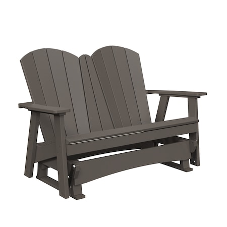 Polybird 4' CHAIR GLIDER.      CHARCOAL POLYBIRD P31