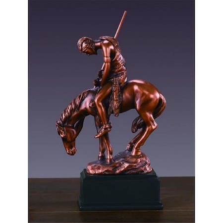 Marian Imports High End of the Trail Sculpture - 4 x 6.5 in. 54229