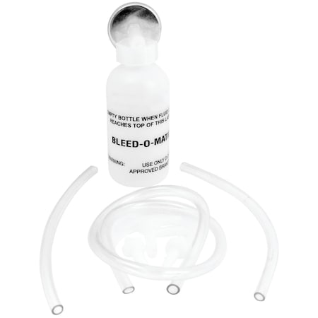 Perform Tool Brake Bleeder Universal Allows One Person To Bleed The Brake System; White; With Collection Bottle W80625