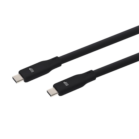 Monoprice USB4 Gen 3 Silicone Cable 3ft Black 47206