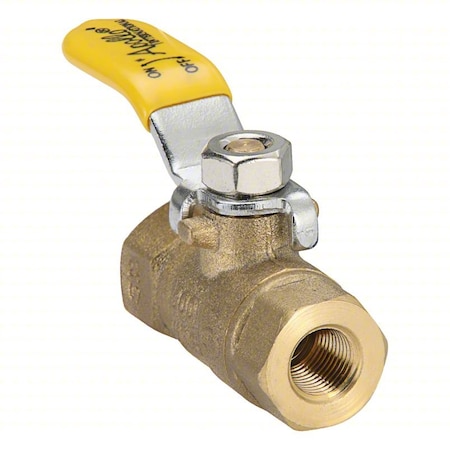 Apollo Valves Manual 2-Way Ball Valve, NPT, Brass 94MBV05