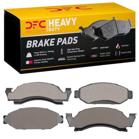 Dfc Heavy Duty, Disc Brake Pad Set,  1214-0375-00
