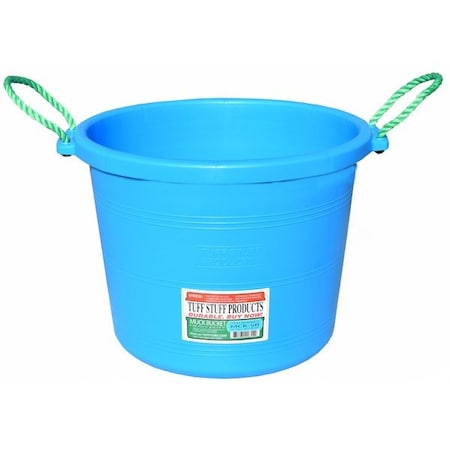 Tuff Stuff Products MCK-SB 70 qt. Muck Bucket; Sky Blue MCK-SB