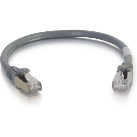 C2G 7ft/2.1m CAT6A SNAGLESS STP CABLE-GRY 644