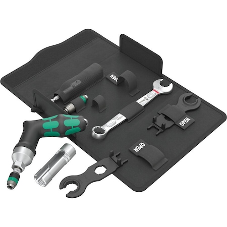 Wera 9524 Photovoltaic mounting tool set 1, 7 pieces 5136043001