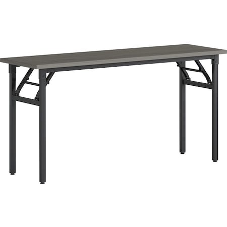 Lorell Training Table, Folding, 60inx18inx30in, Gray LLR60746