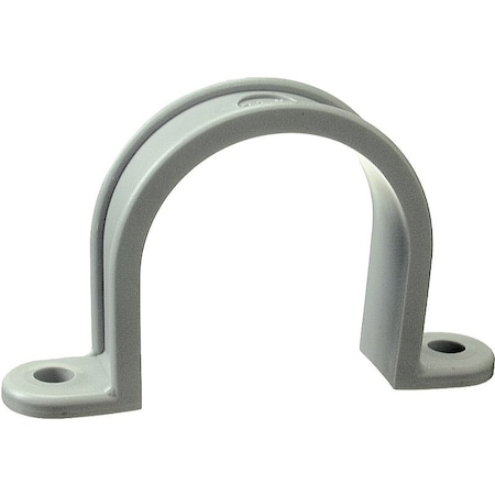 Halex 2-Hole Conduit Strap, 2 in, PVC, 20/BX, 20PK 71220B