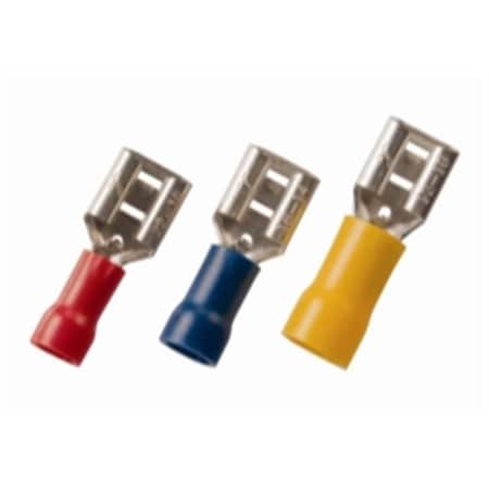 The Best Connection 16-14 in. 0.187 Blue Vinyl FM Disconect, 19PK JTT2104H