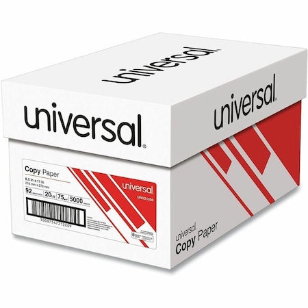 Universal PAPER, 20#, RM, WH, 500PK UNV21200RM