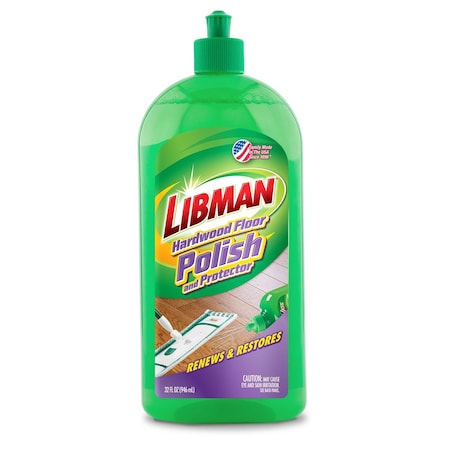 Libman Commercial Hardwood Floor Polish, Ready-To-Use 2067